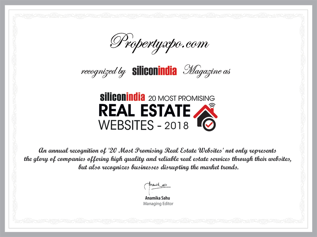 PropertyXpo recognized by silicon India