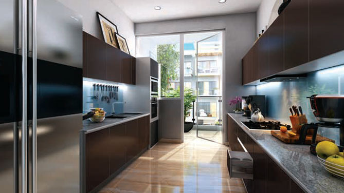 Adani Samsara Modular Kitchen