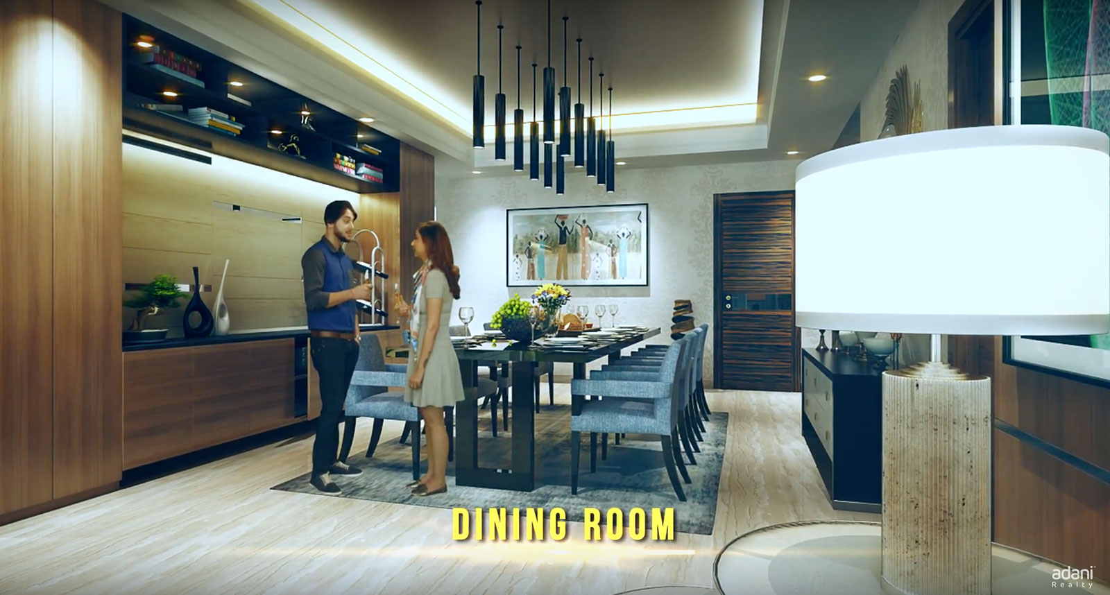 Adani Samsara Villa Dining Room