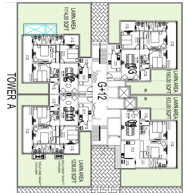 Central Park Aqua Front Tower A Floor Plan