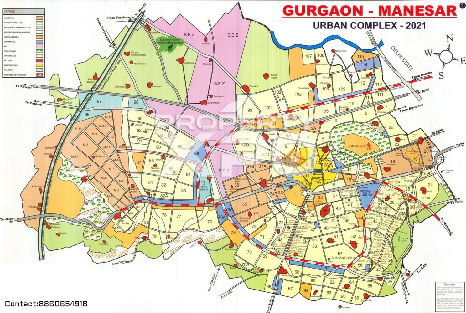 Gurgaon Sector Maps