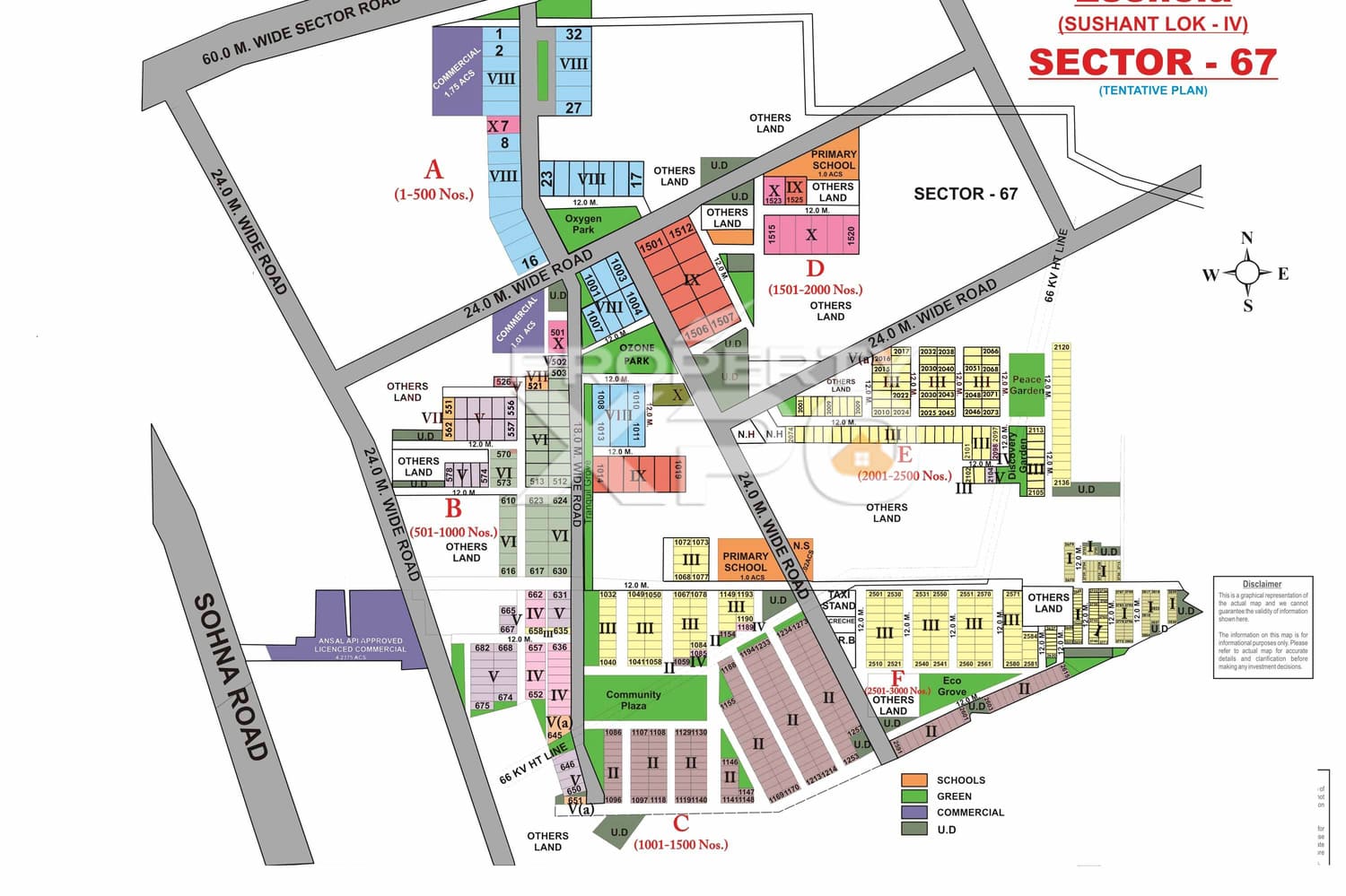 Sushant Lok 2 Gurgaon Map Gurgaon Sector Maps - Get All Gurgaon Map And Master Plan
