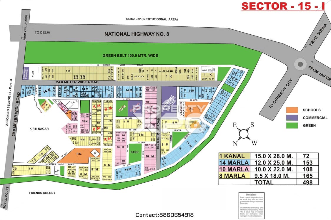 Gurgaon Sector Maps