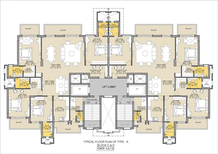 Ats Triumph TYPICAL FLOOR (BLOCK C  D) 05-10-12-Model