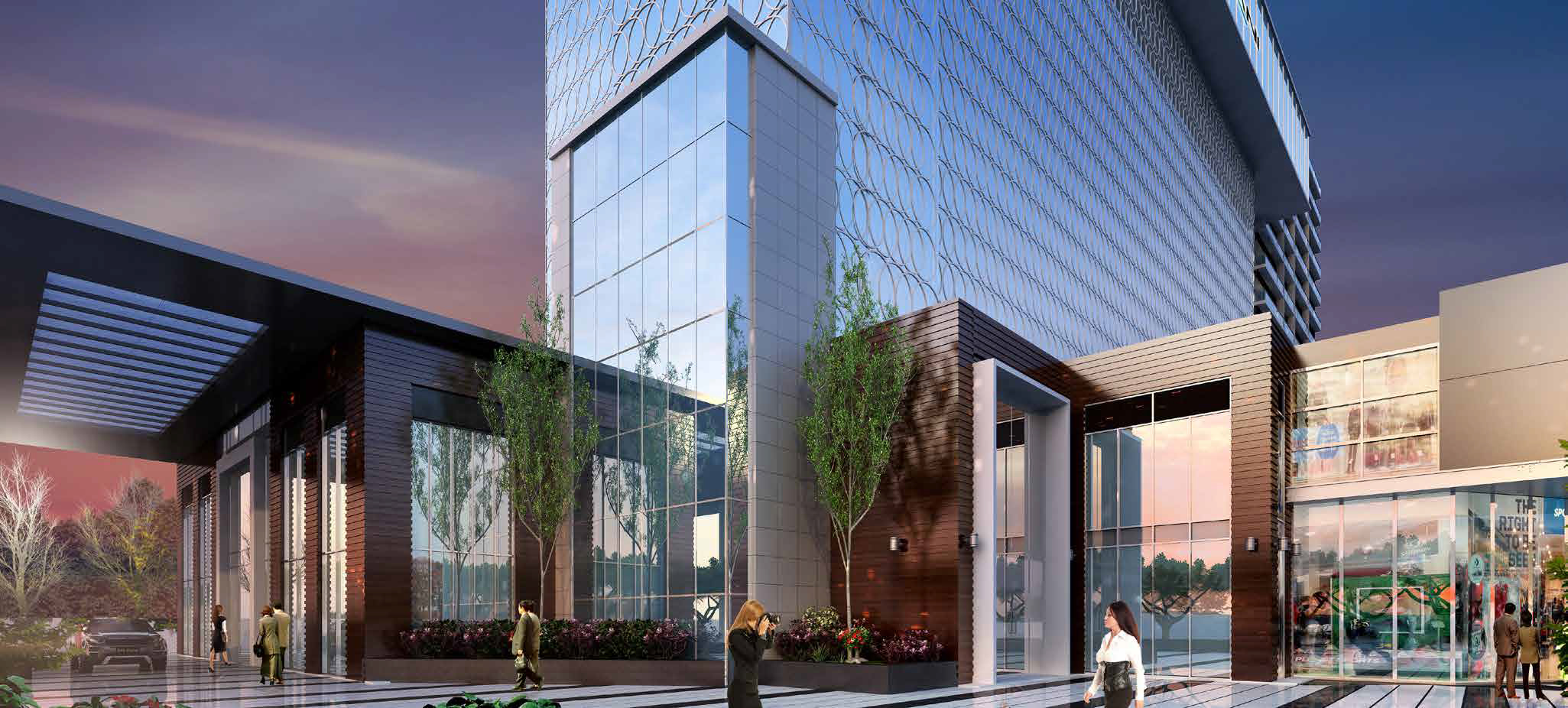 shopping complex at baani city center gurgaon 