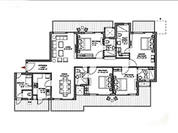 Bestech Sanskruti floor plan
