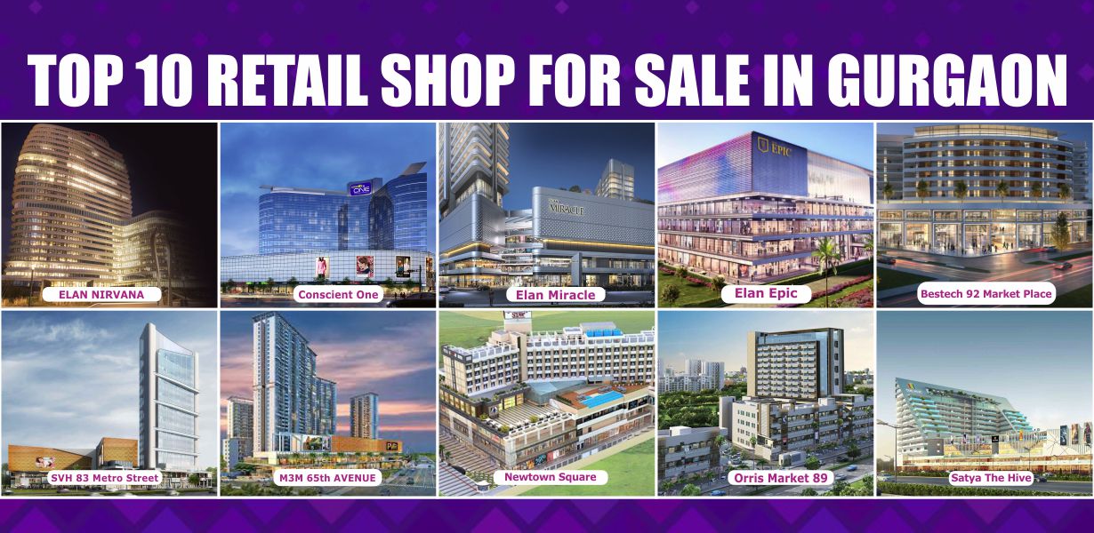 TOP 10 Retail shop in Gurgaon