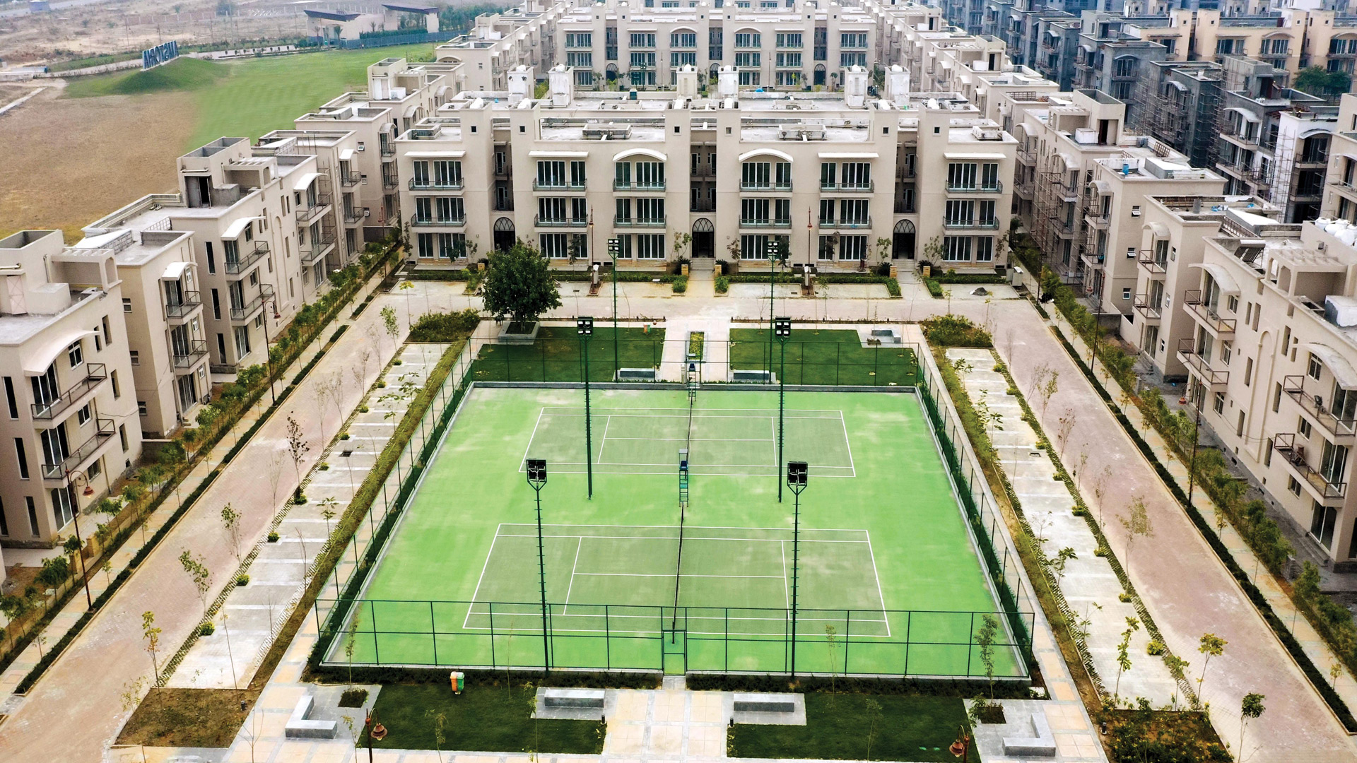 BPTP Amstoria tennis court