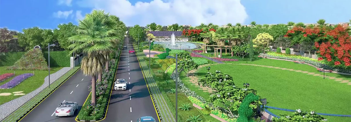 Beautiful landscape view in central park serise suites