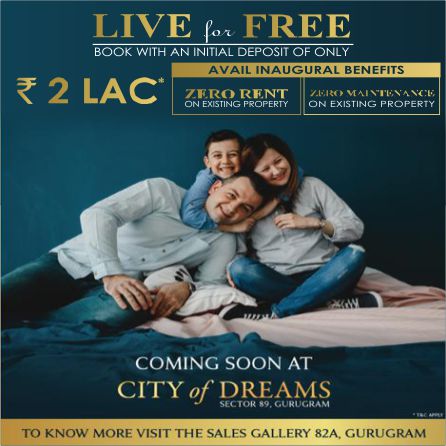City of Dreams Sector 89 Gurgaon