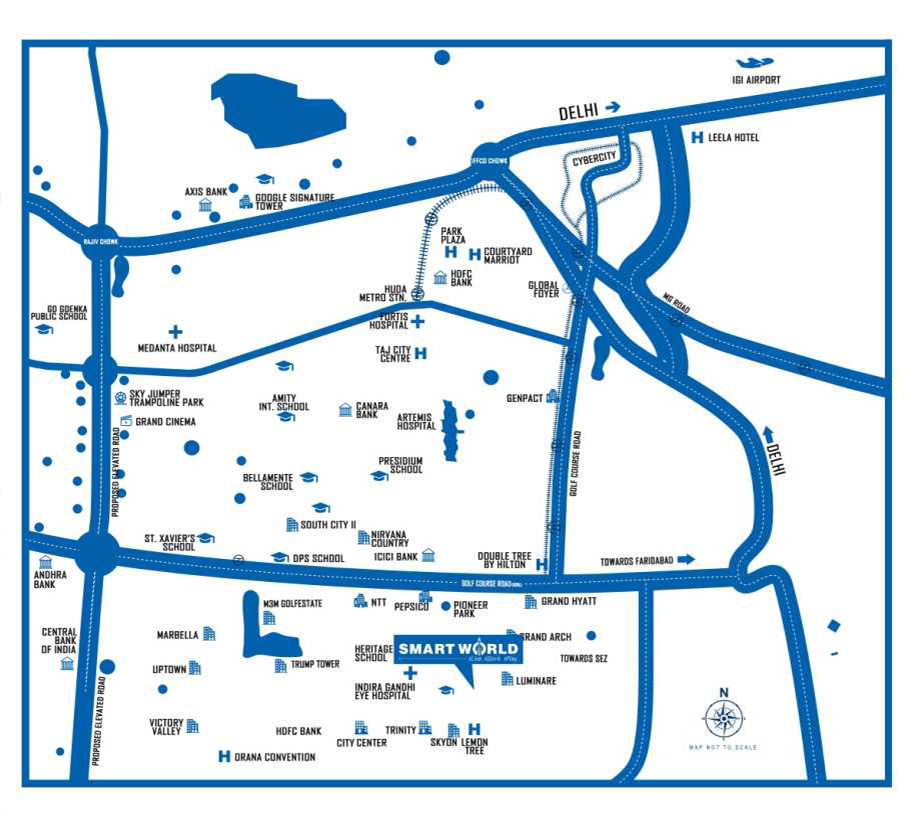 smart world City of Dreams Sector 89 Gurgaon