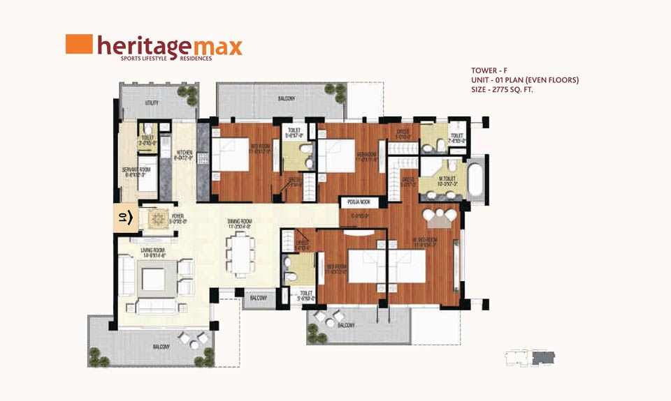 Heritage max floor plan