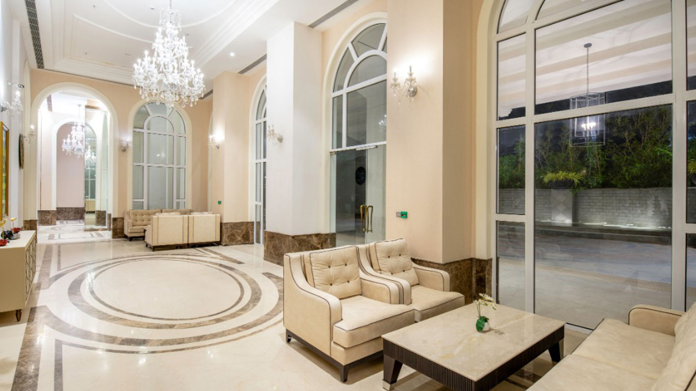 Dlf Skycourt Living Room Interior