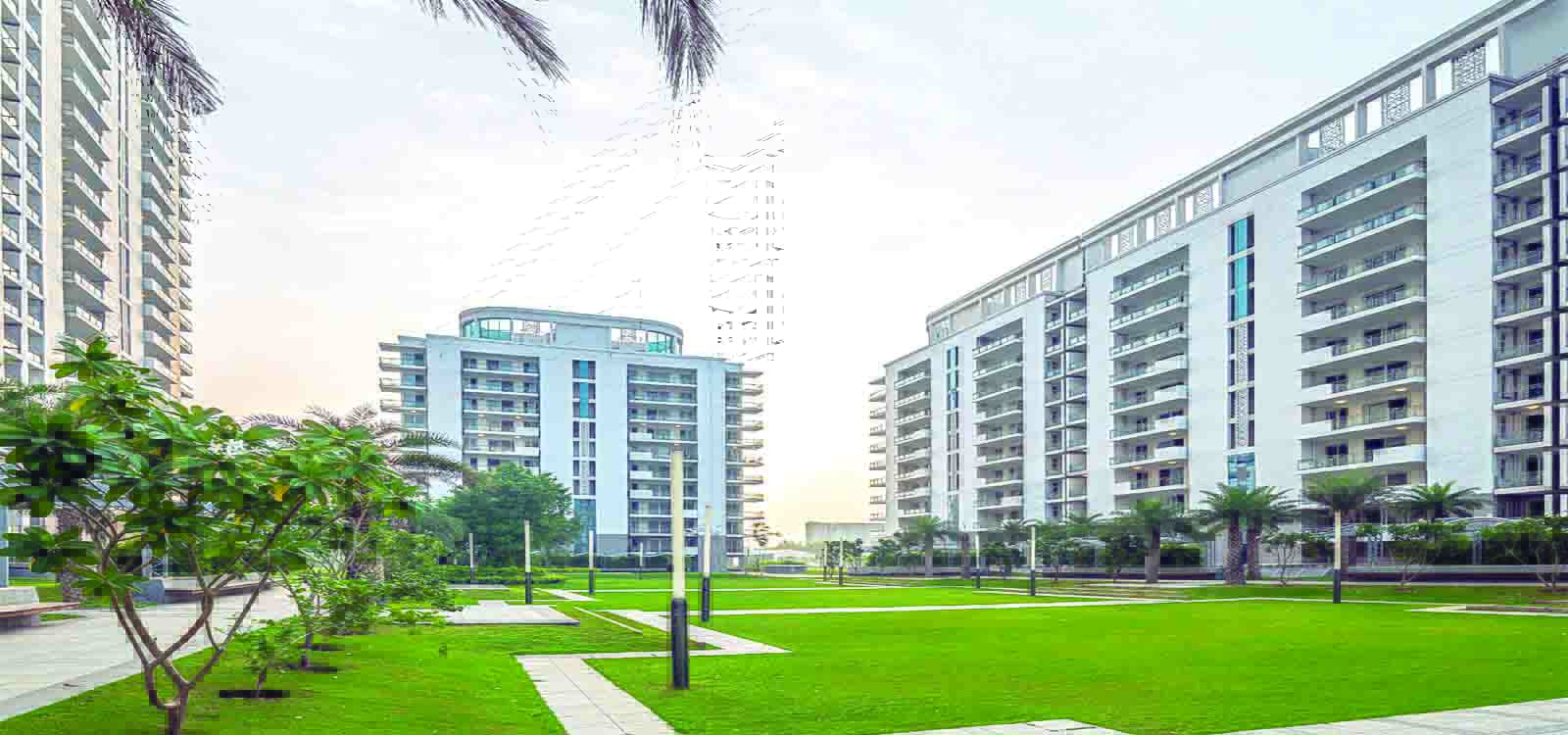 dlf the ultima building view