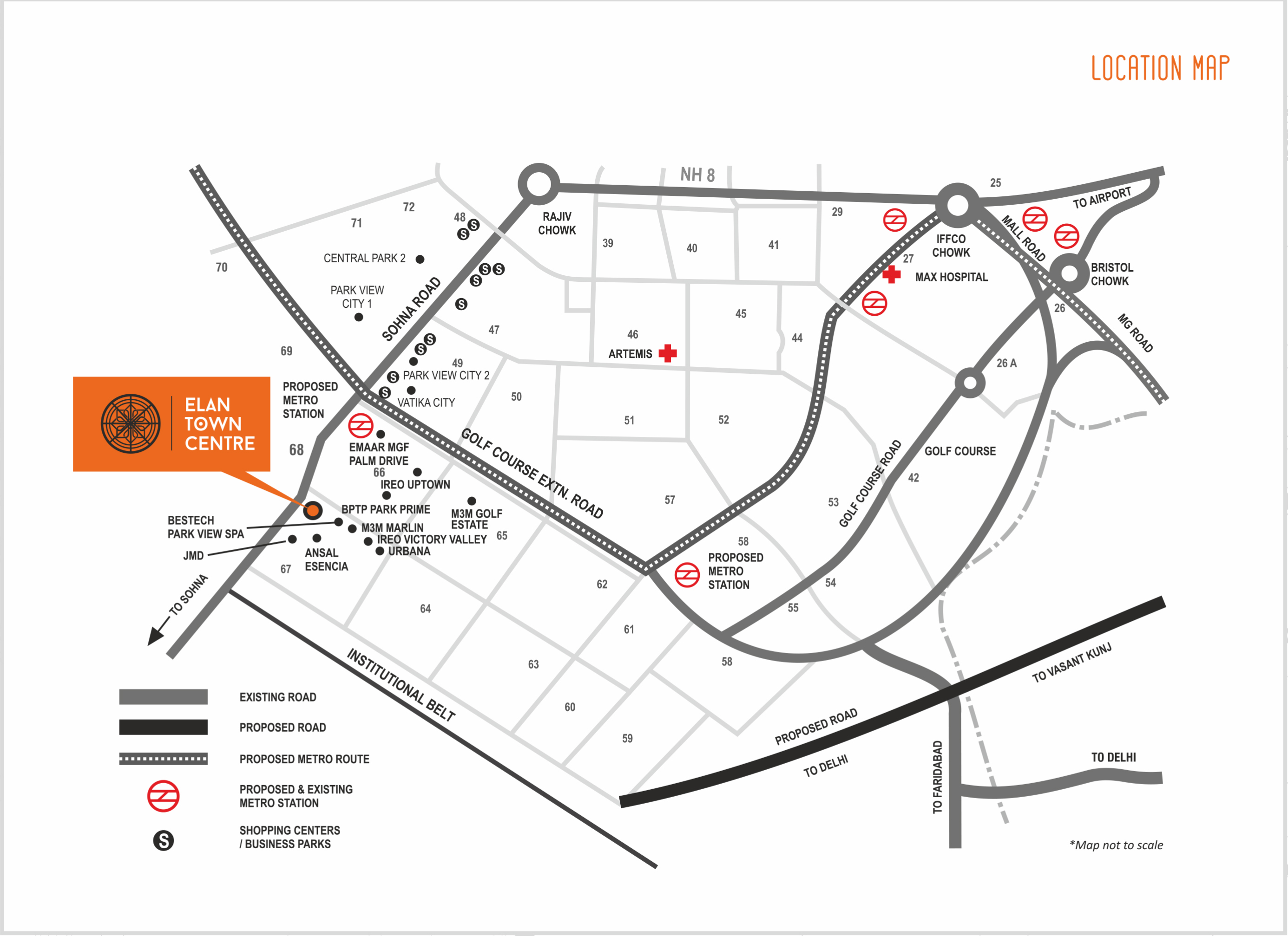 elan town centre construction update