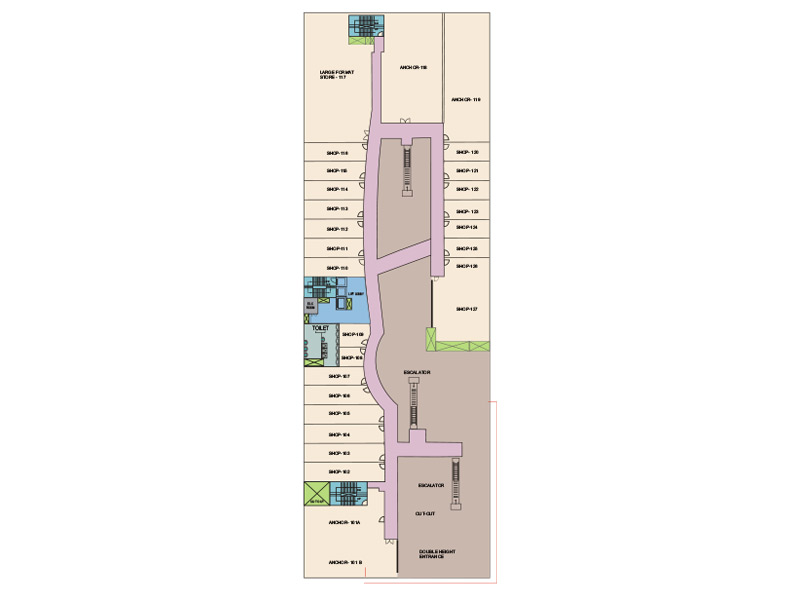 entertainland sector 83 Floor Plan