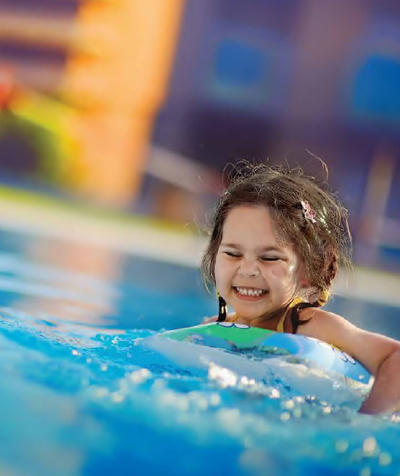 Godrej Habitat Pool Side Area