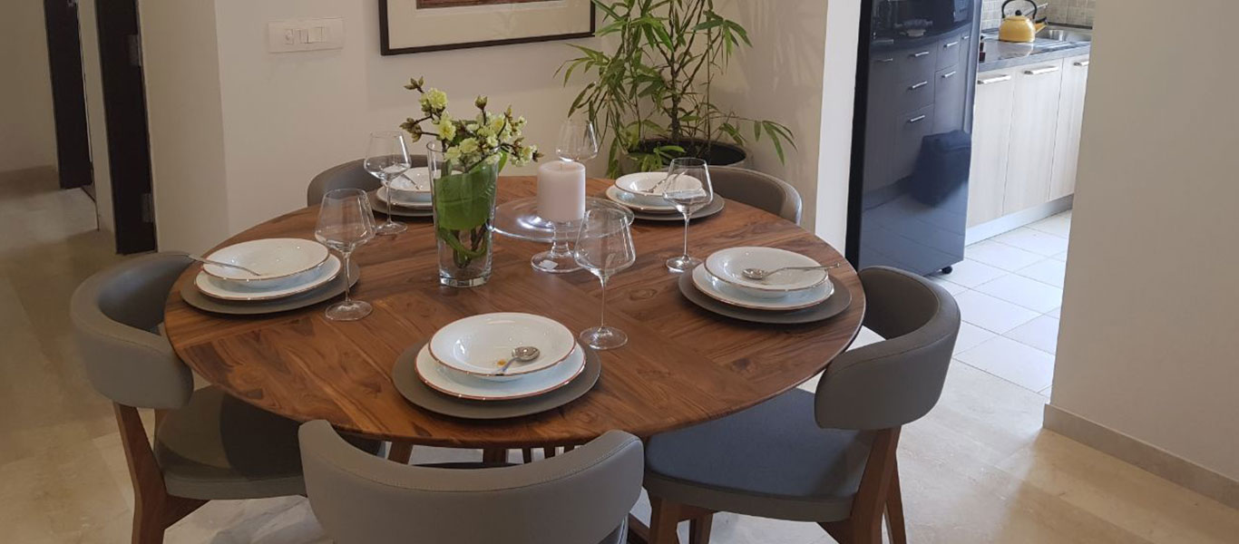 godrej oasis dining room