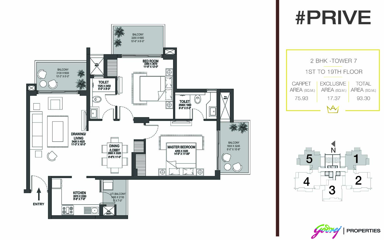 Godrej Prive Exterior Pictures
