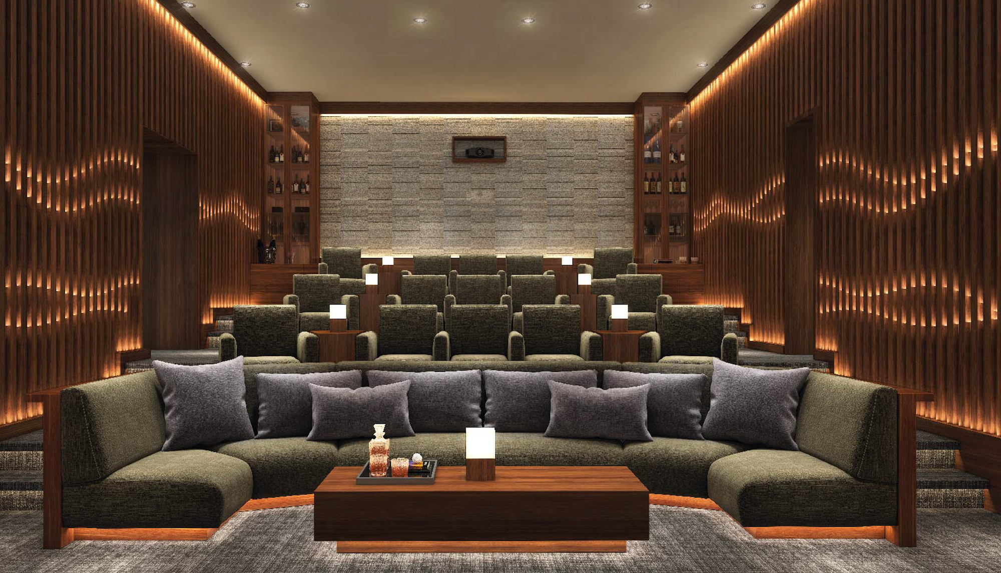 Krisumi Waterfall Residences - Mini Theatre

