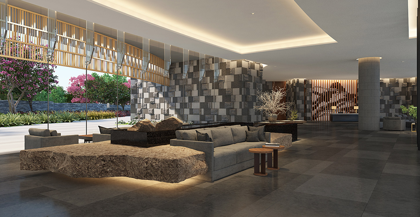 Krisumi Waterfall Residences - Reception View
