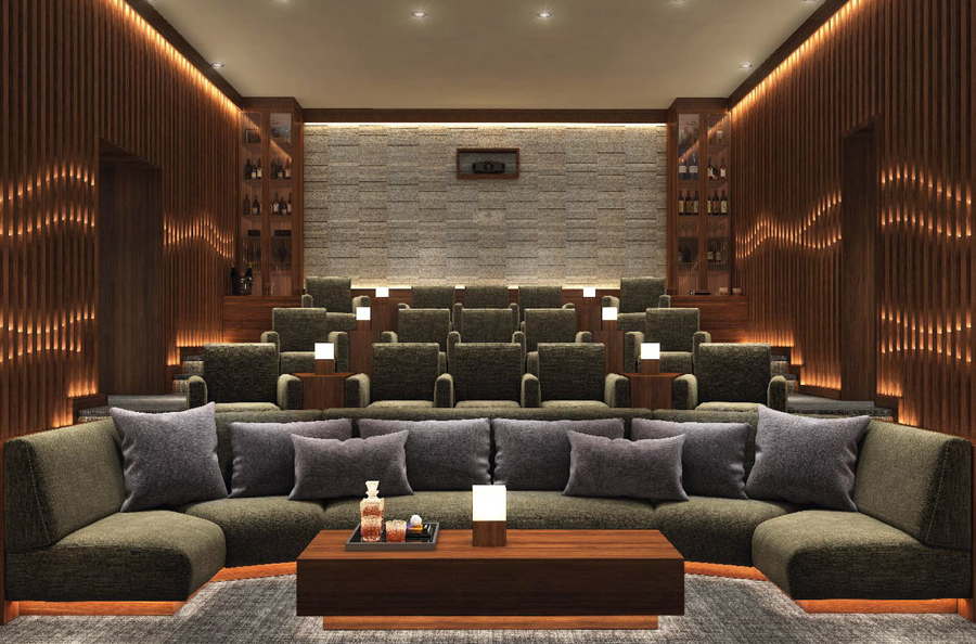 Krisumi Waterfall Residences - Mini Theatre
