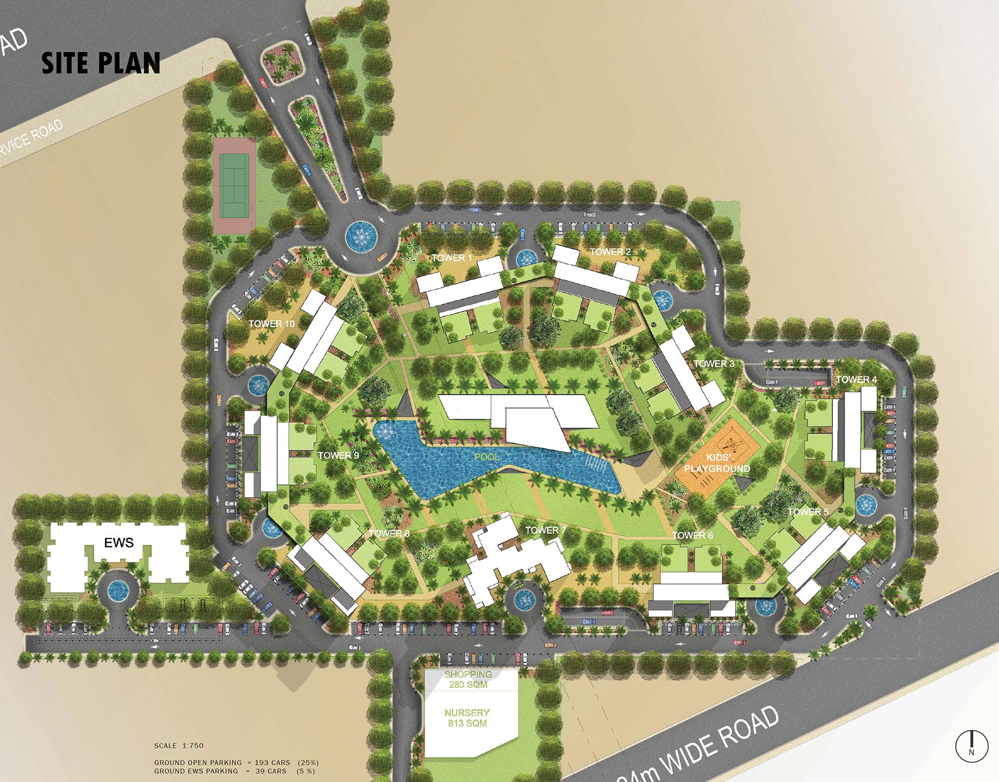 m3m merlin 2/3/4 bhk