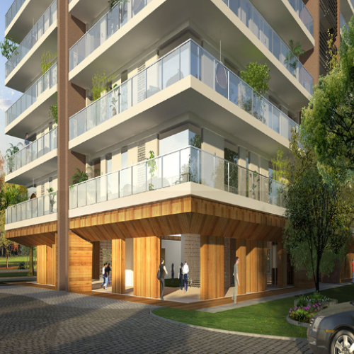 artisitic view of mahindra luminare gurgaon