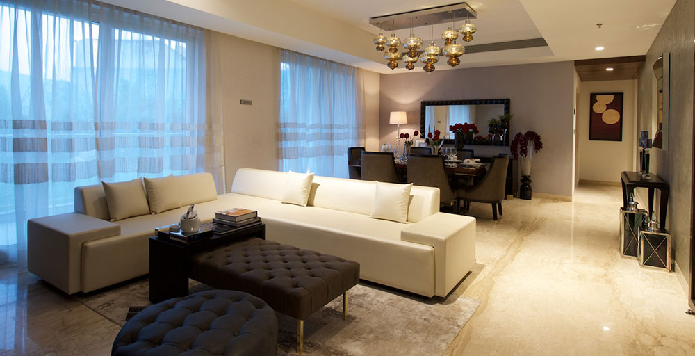 interior design of mahindra luminare