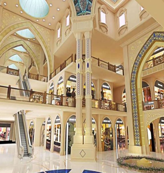 Omaxe Chowk Inside View