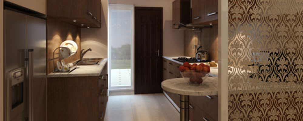 Raheja Revanta Modular Kitchen