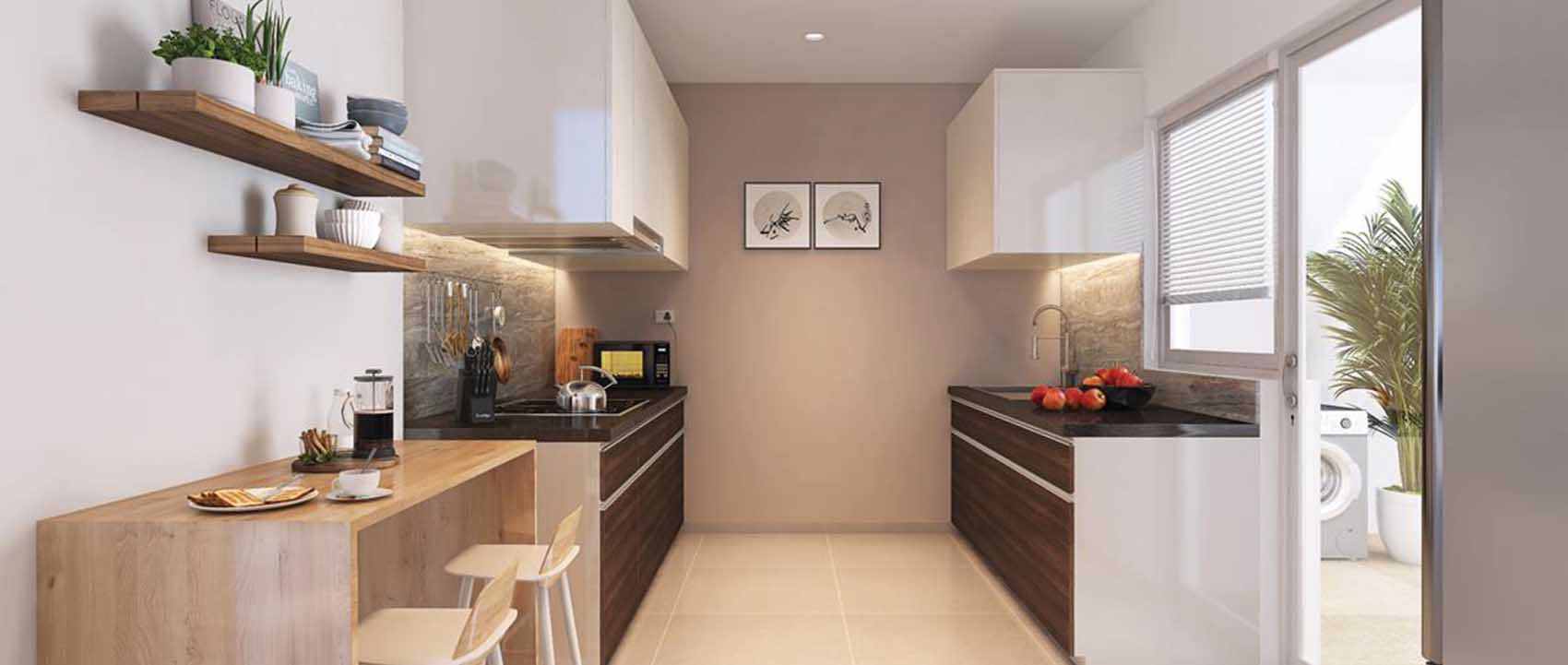 Shapoorji Pallonji Joyville Modular Kitchen