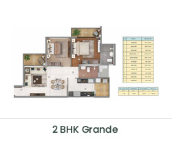 shapoorji pallonji joyville 2bhk Grande