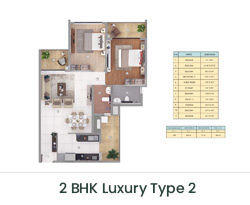 shapoorji pallonji joyville 2bhk Luxury Apt.