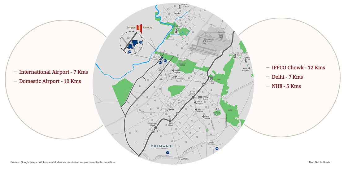 tata gurgaon gateway location