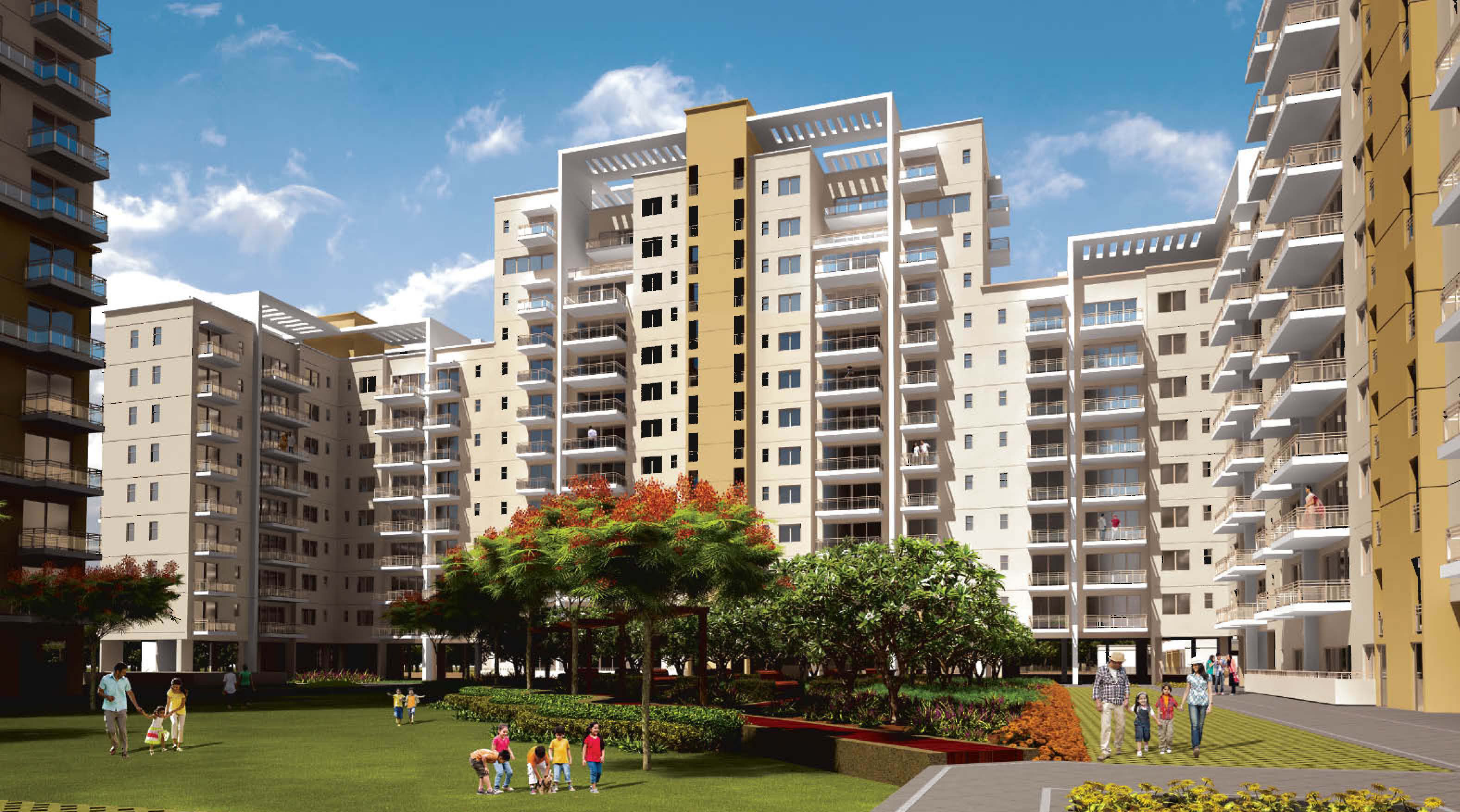 Vatika Sovereign Park offers 3/4 bhk flats in Sector 99