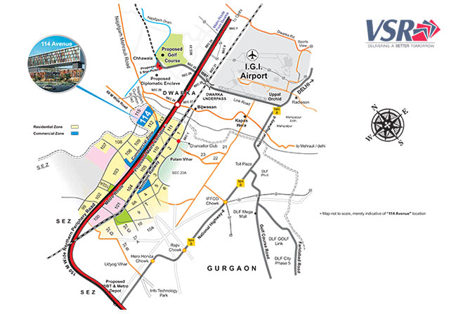 VSR 114 Avenue Location Map