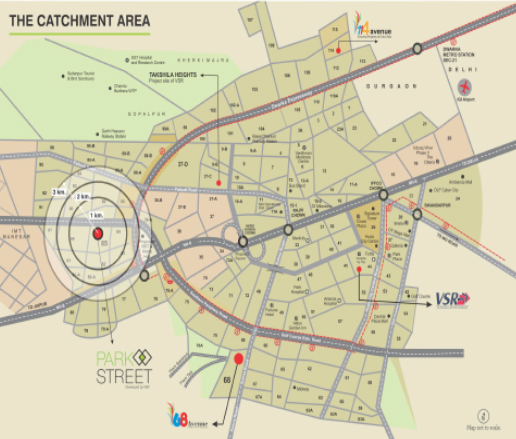 VSR Park Street Location Map