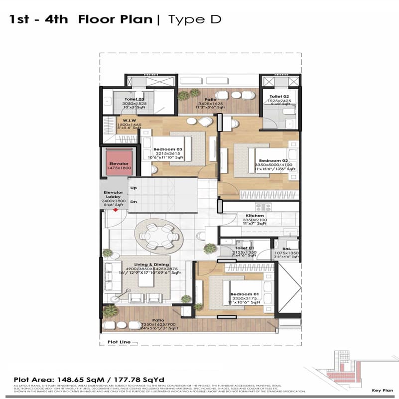 Whiteland Blissville 3 BHK Apartments in Sector 76 Gurgaon